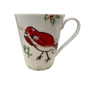 ONE Lenox Porcelain Mug - “12 Days of Christmas” (Days 4, 5, 6) Replacement Cup